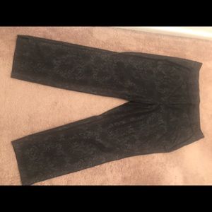 Snakeskin Allie ankle pants from lane Bryant